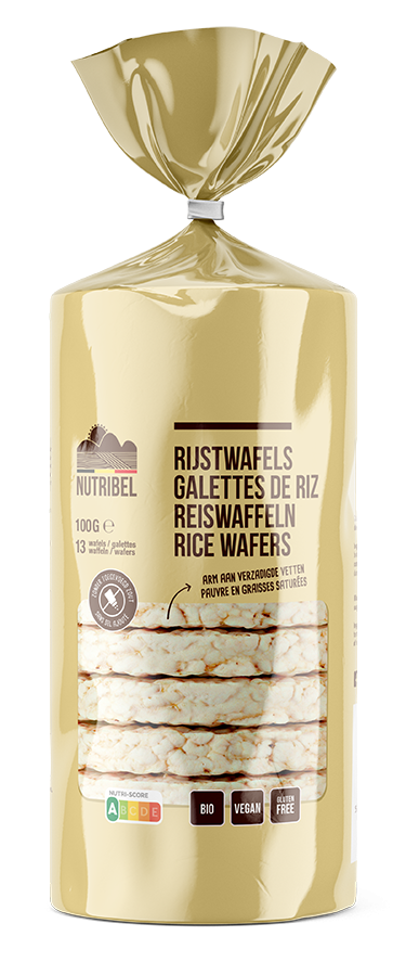 Nutribel rijstwafels glutenvrij online kopen Natuurgroothandel