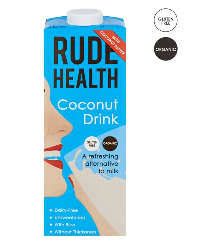 Kokosnootdrink / Coconut Drink BIO 1ltr. Rude health online kopen Natuurgroothandel