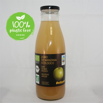 Appelsap BIO 6st. van 750ml. Delizum online kopen Natuurgroothandel