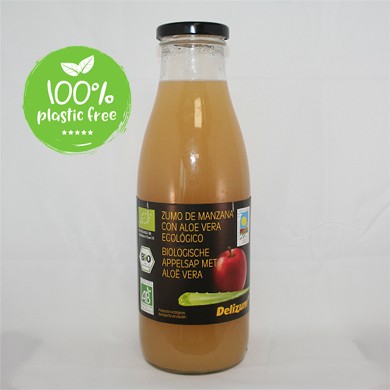 Appelsap Aloë Vera BIO 6st.750ml. Delizum online kopen Natuurgroothandel