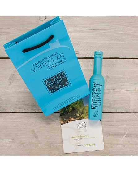 Geschenkpakket olijfolie arbequina met rooksmaak online kopen Natuurgroothandel