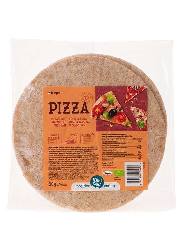  Pizzabodem Tarwe 2st BIO 300gr. TerraSana