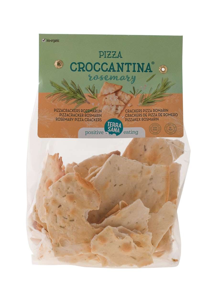  Pizza croccantina rozemarijn 200gr. TerraSana