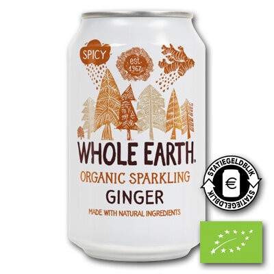 Ginger frisdrank Whole Earth online kopen Natuurgroothandel