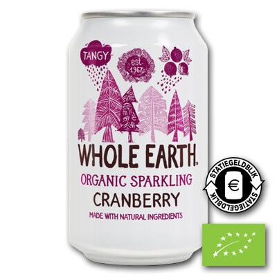 Cranberry frisdrank Whole Earth online kopen Natuurgroothandel