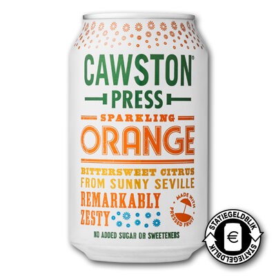 Cawston Press Orange blik 330ml. tray 24 stuks