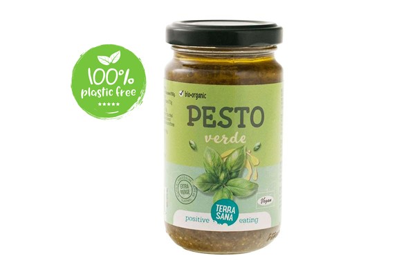 Pesto verde 180gr. Terrasana online Naturugroothandel