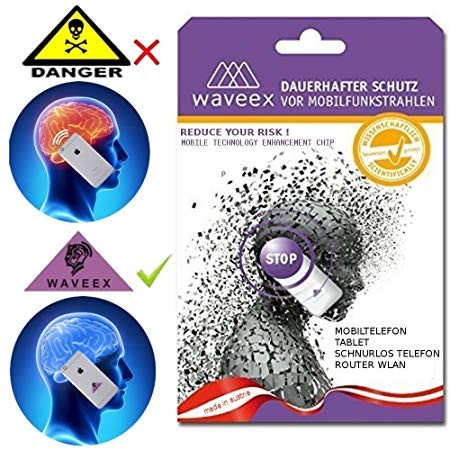 Waveex - sticker als stralingsbescherming