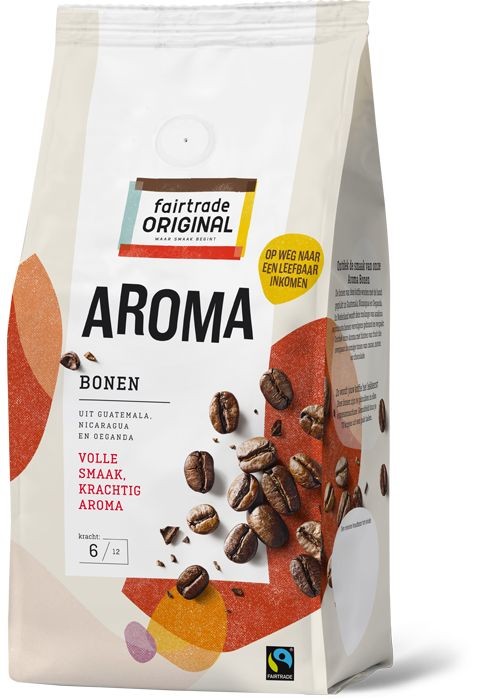 Fairtrade Original Koffiebonen Aroma 500gr. online kopen Natuurgroothandel
