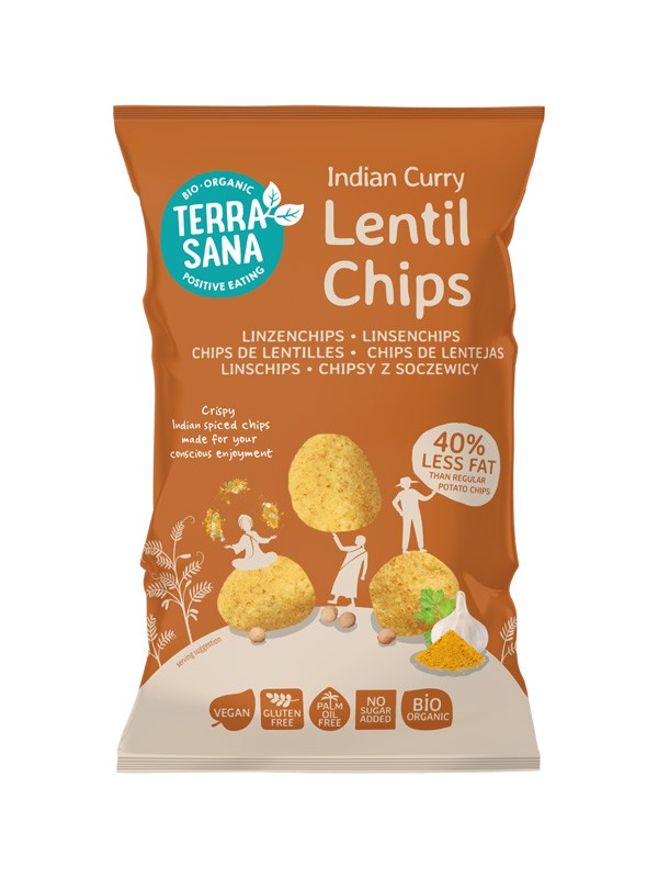 Linzenchips Indian Curry online kopen Natuurgroothandel