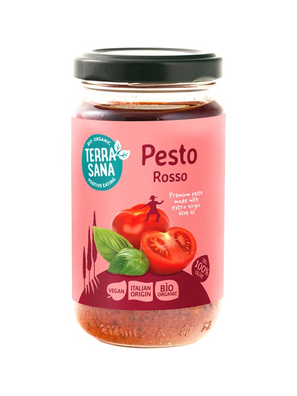 Pesto Rosso 180gr. TerraSana 