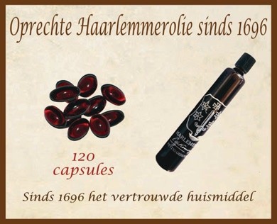 Haarlemmerolie capsules 120CP