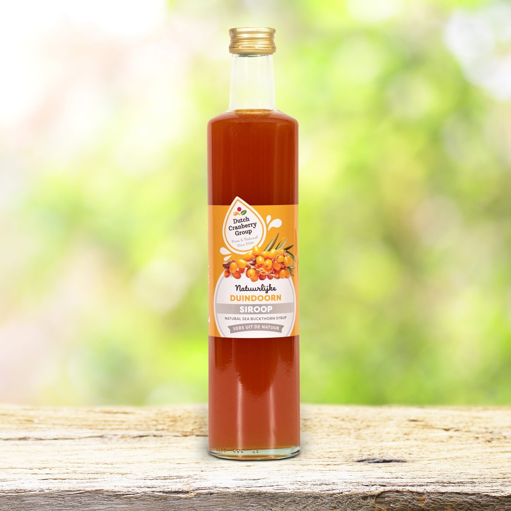 Duindoornsiroop 500ml. Dutch Cranberry  