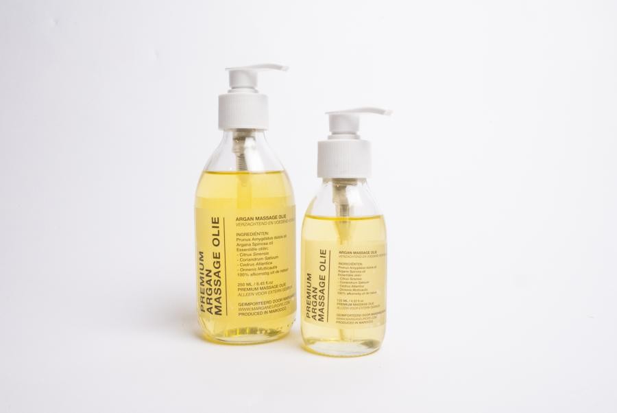 Arganolie massage 250ml. Natuurgroothandel