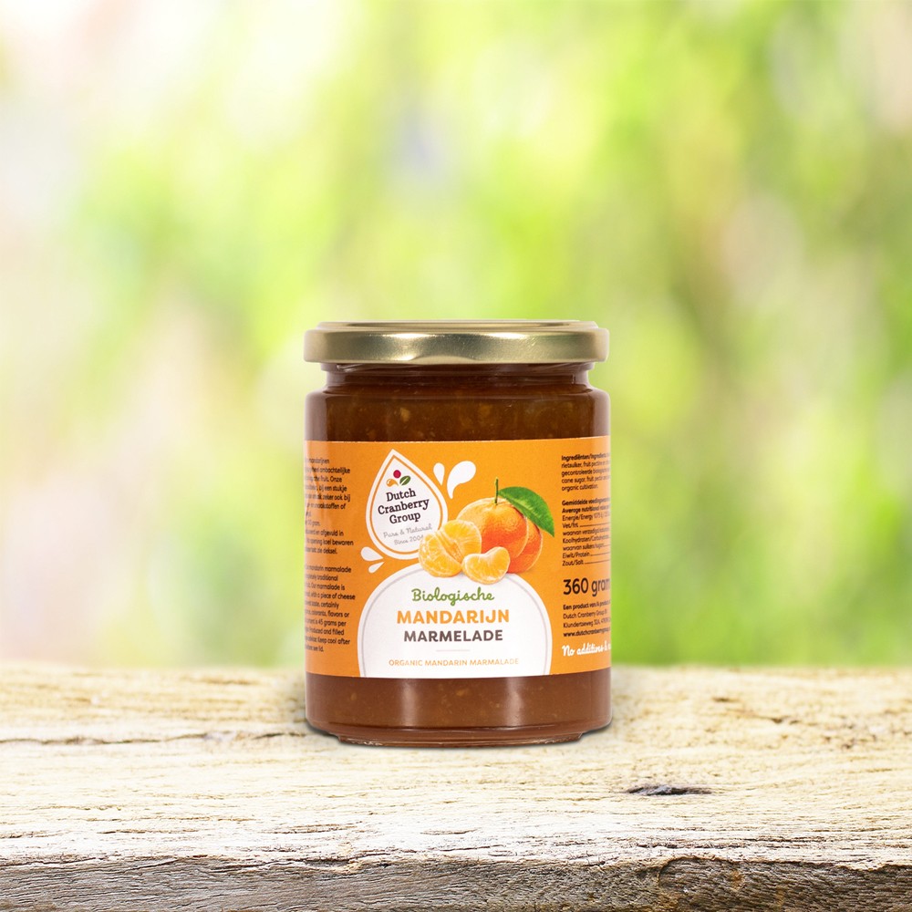 Mandarijn marmelade BIO onlne kopen Natuurgroothandel