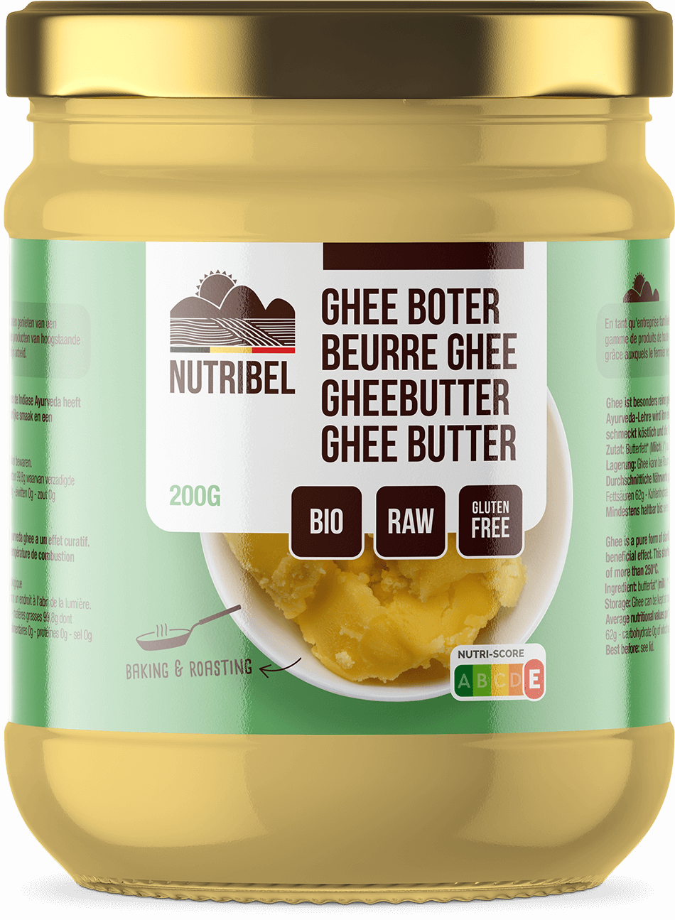 Nutribel Ghee boter BIO 200gr. online kopen Natuurgroothandel