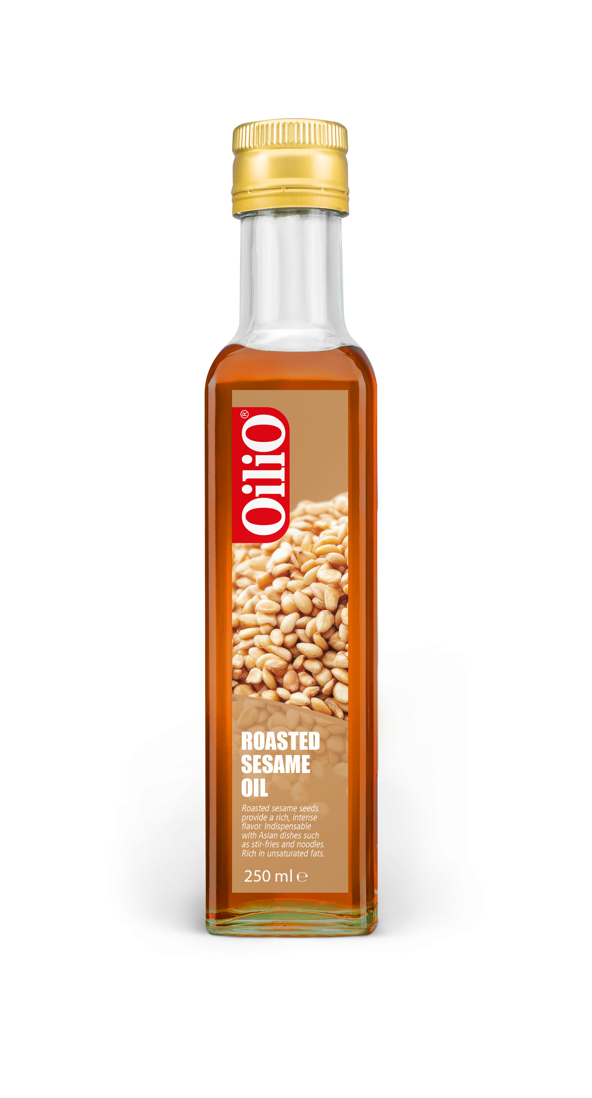 Sesamolie geroosterd Oilio 250ml. 