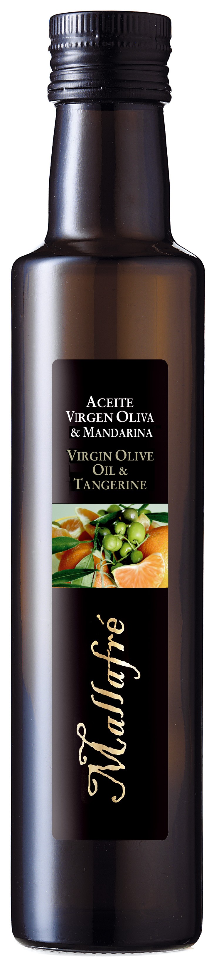 Olijfolie virgin gekruid met mandarijn Mallafre online kopen Natuurgroothandel