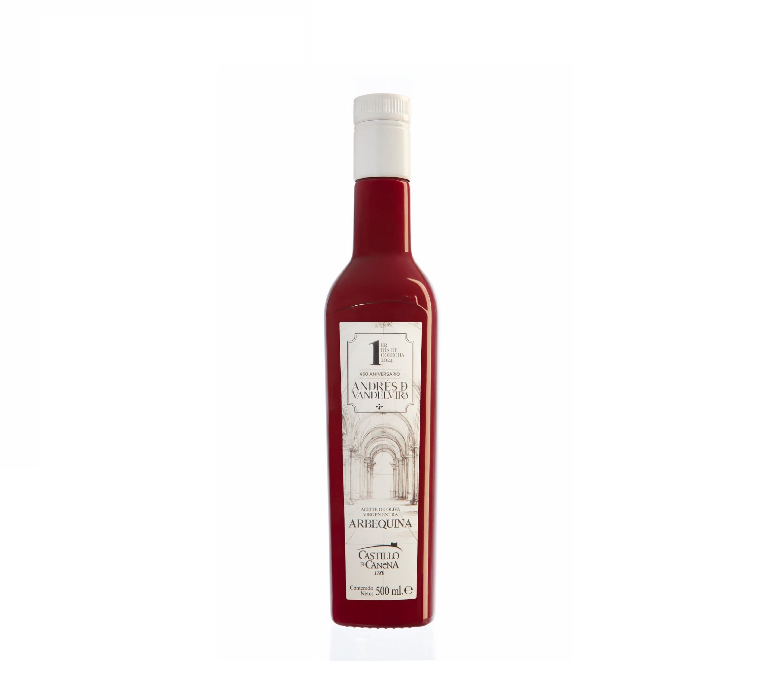 Olijfolie Arbequina 1e Oogstdag van 2024 BIO 500ml. Castillo de Canena