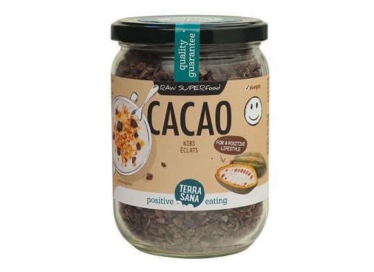 Cacaonibs RAW & BIO 230gr. Terrasana online Natuurgroothandel