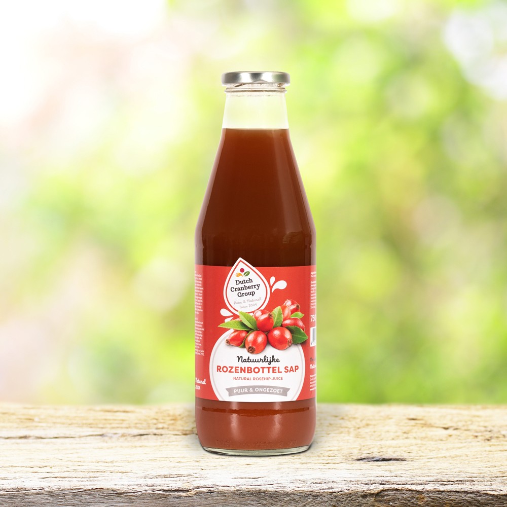 Rozenbottelsap Dutch Cranberry online kopen Natuurgroothandel